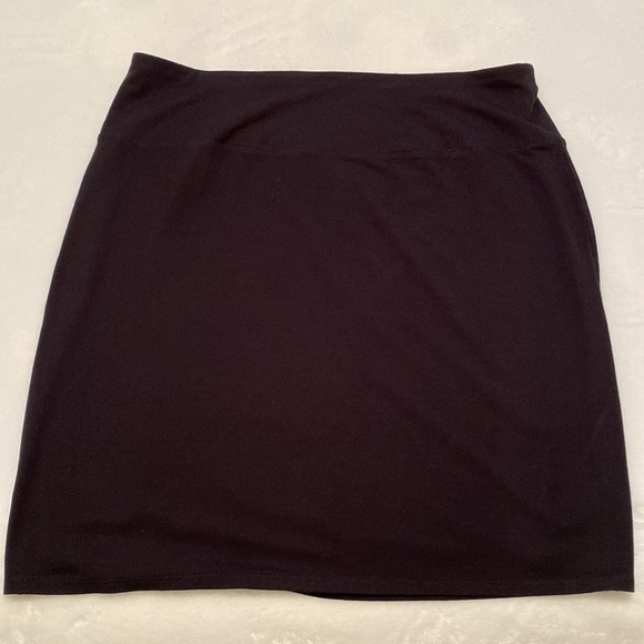 J Jill Wearever Collection Stretch Black Skirt - Size L - Picture 5 of 10